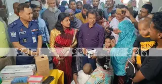 মেহেরপুরে হাম-রুবেলা টিকা কার্যক্রমের উদ্বোধন